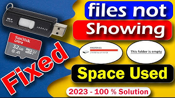 Not showing Data Spase Used  even  it still exists (SSD, HDD, Flash Drive, and other) 100 % Fixed!