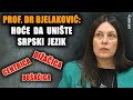 Veliki skandal trese Srbiju! Norme za srpski jezik propisaće ljudi koji nisu srbisti - dr Bjelaković