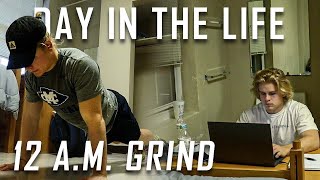 DAY IN THE LIFE OF AN ACTUAL QUARANTINED COLLEGE FOOTBALL PLAYER! GRIND NEVER STOPS!