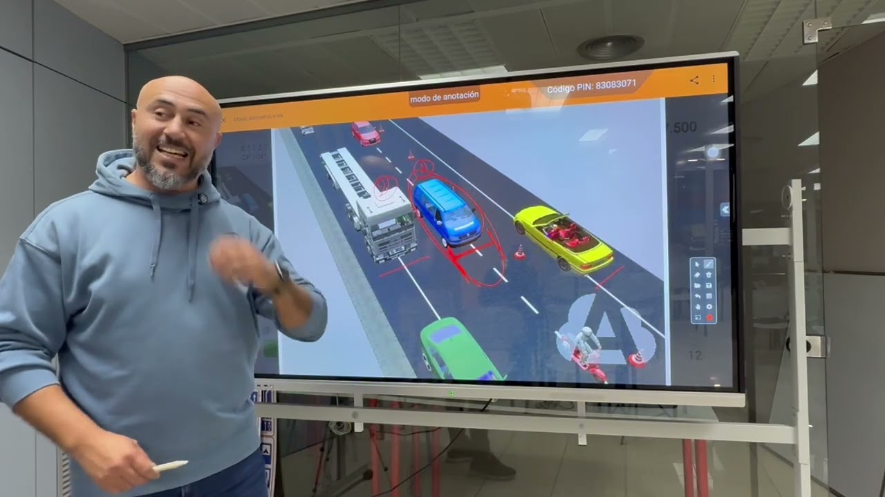 Uso de las vías para el permiso de camión en Darija (العربية(