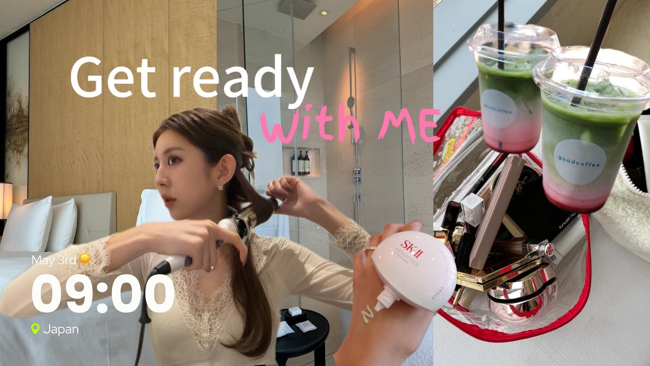 【GRWM】最近の出来事話しながら急いで準備して行くよ〜🪄🎀👖👜