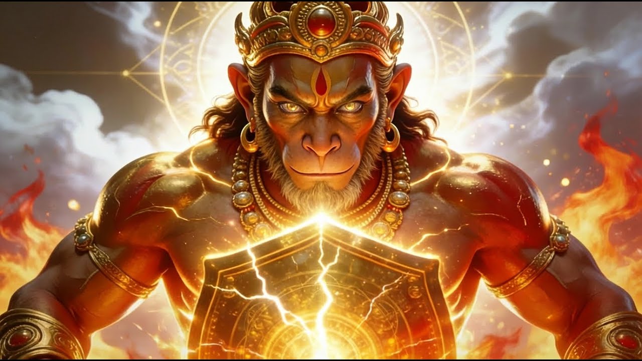 ONLY POWER. ONLY VICTORY. 🔥 Om Hanumate Namah | Hanuman Mantra for Unstoppable Will