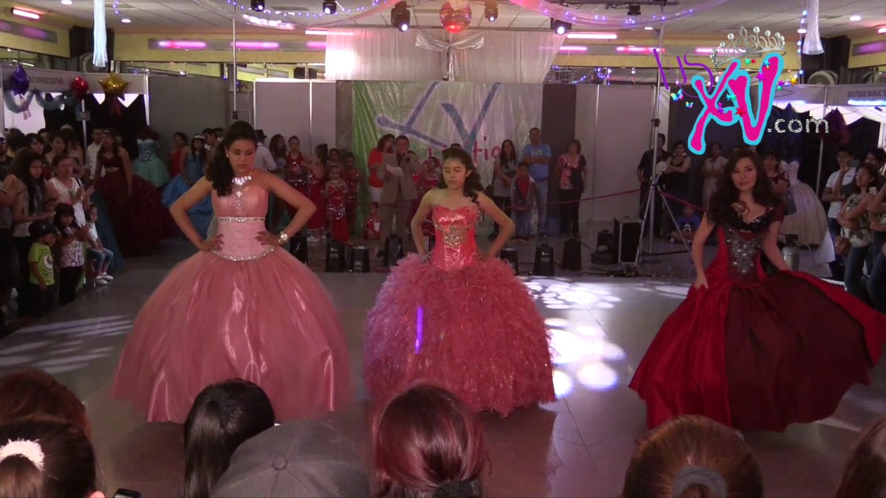 Vestidos para 15 años Boutique Baruc´s (Pasarela XV Exhibition Salón Faraón) YouTube