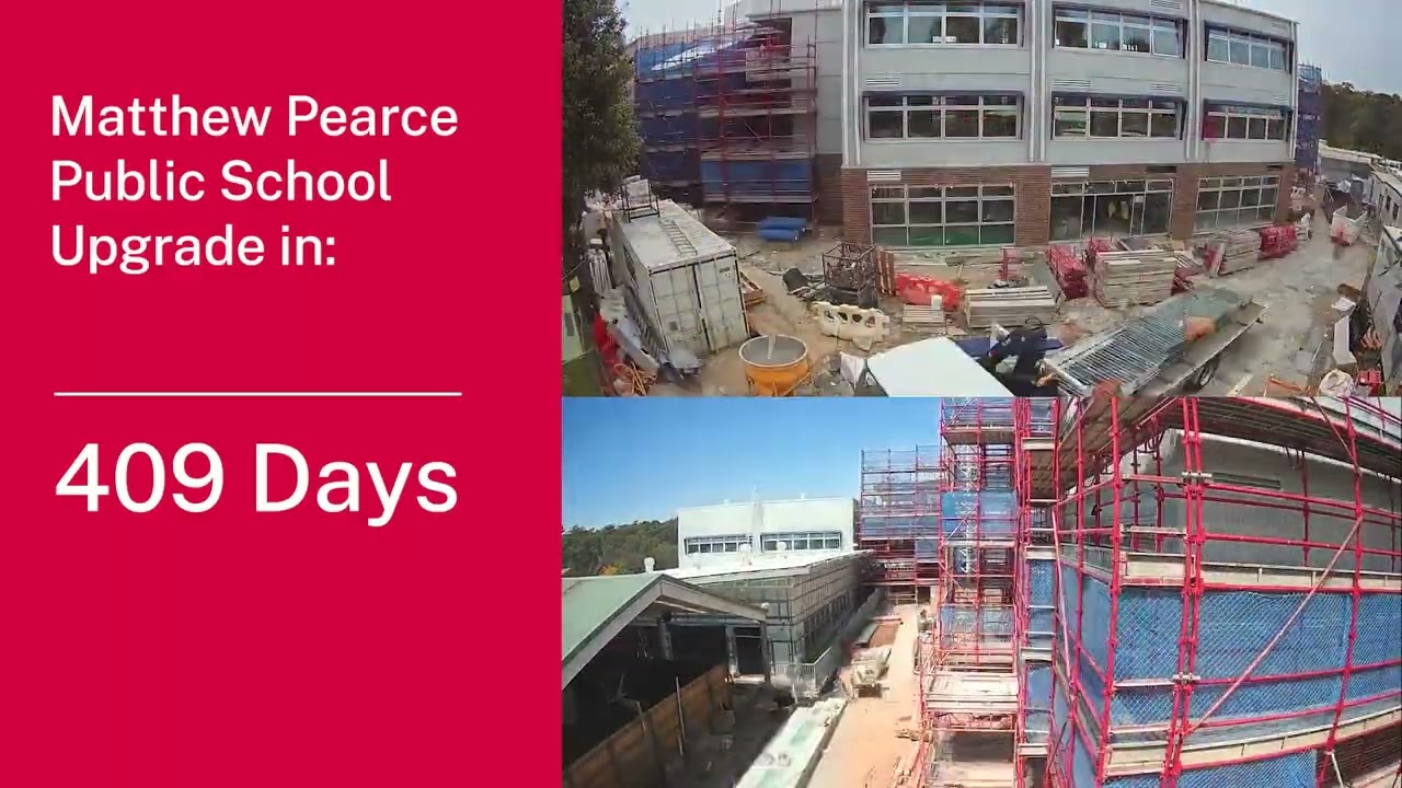 Matthew Pearce Public School construction progress