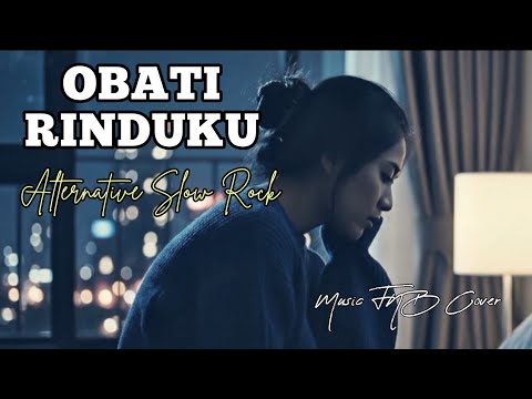 OBATI RINDUKU - MUSIC FNB COVER AI | SLOW ROCK BALLAD (LYRIC \u0026 VIDIO)