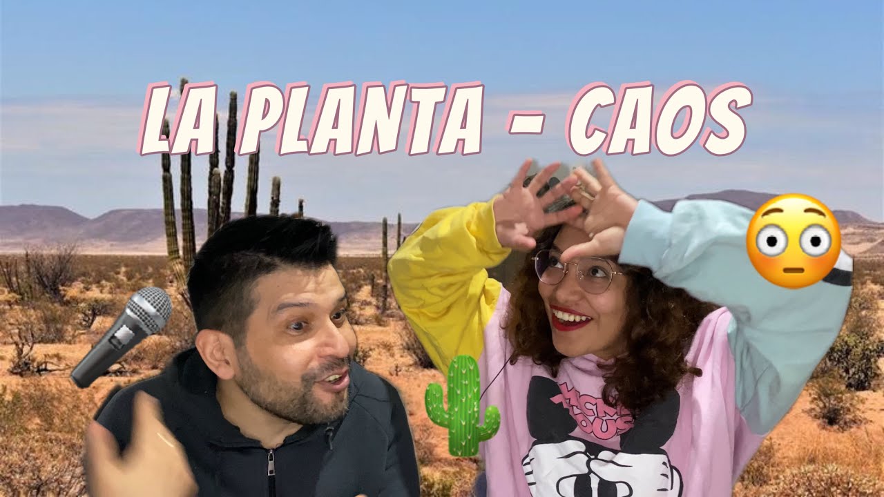 ARGENTINO REACCIONA A: LA PLANTA - CAOS. 🌵🎤😳 | Taco y Mate
