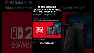 IS THE SWITCH 2 BATTERY LIFE THAT BAD? (SW2 TAKES PT2!) #nintendo