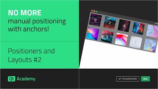 Master QML Positioners: Row, Column, Grid & Flow | Positioners and Layouts #2