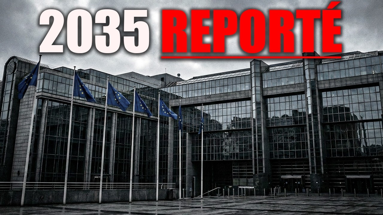 2035 : la FIN du thermique est REPORTÉE