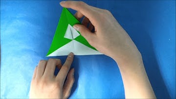 Origami equilateral triangle junhna park