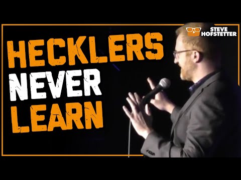 Two Hecklers Get Owned - Steve Hofstetter