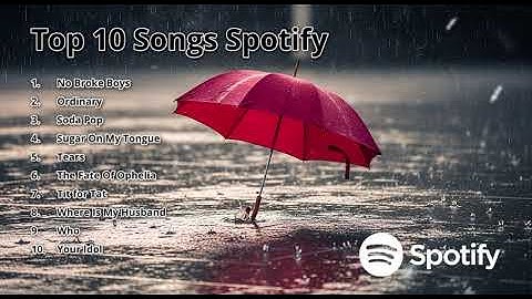 Top 10 Songs Spotify - Top Spotify Music - Top Music 2025 #music