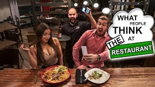 What People Think at the Restaurant | SweetSpotSquad