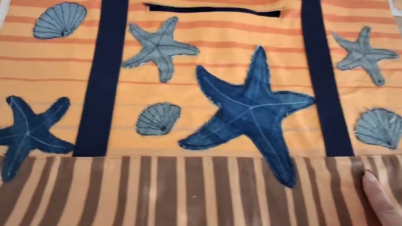 Очень крепкая и красивая пляжная сумка 👜 