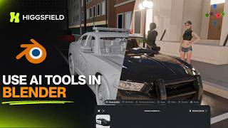 How to Use AI in Blender to Create Better 3D Projects | Higgsfield