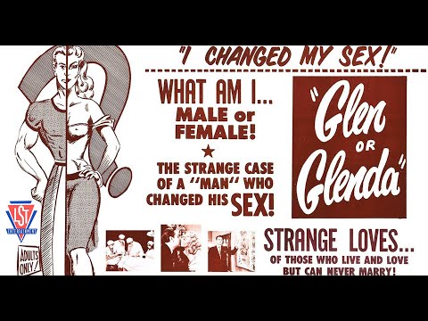 LST presents Glen or Glenda an Ed Wood movie still