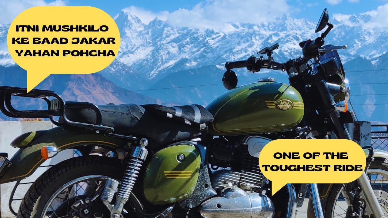 KAUSANI TO MUNSIYARI | E-6 | INSPIRED BY @jattprabhjot | MUNSIYARI ROAD TRIP | SOLO RIDE | JAWA 42