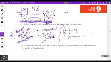 Eureka Squared - Grade 6 - Module 4 - Lesson 9