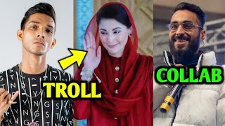 Talha Anjum Troll Mariam Nawaz Yas React On Rahat Fateh Ali Khan Yunus Collab