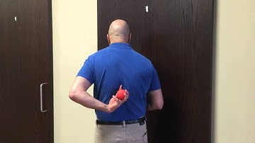 Trigger point ball for low back trigger points - muscle knots
