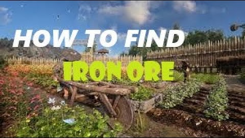 Myth of Empires- Guide!  How to fine Iron Ore!