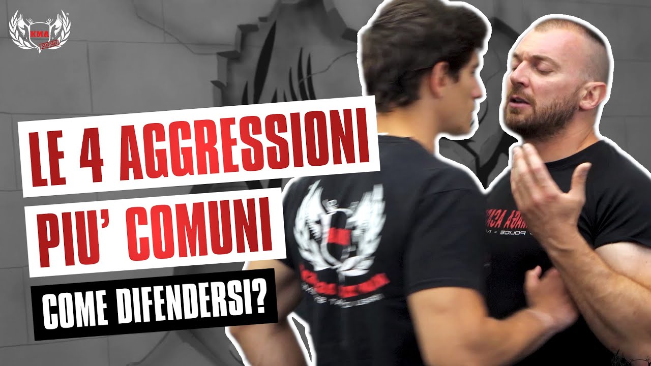 LE 4 AGGRESSIONI PIÙ COMUNI: come difendersi || Manuel Spadaccini