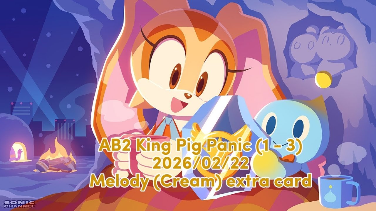 Angry Birds 2 AB2 King Pig Panic (1 - 3) - 2026/02/22 for extra Melody card