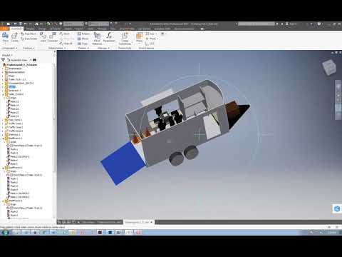 Trailer Layouts Option1 7ftx16ft Domer Ideas 8-4-2018
