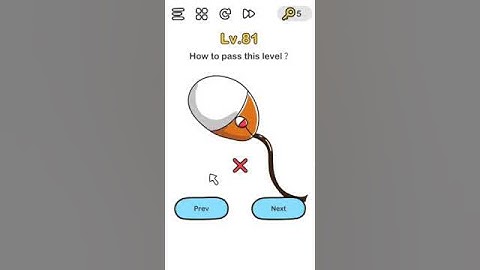 Brain Out level 81 How to pass this level