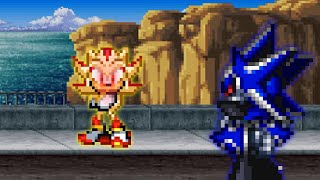 Metal Sonic VS Shadow | Sticknodes Pro Animation 