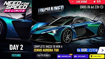 Need For Speed: No Limits | Zenvo Aurora Tur Day 2 (Future)