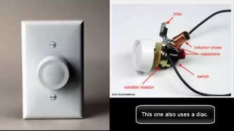 B33511 - Triac - Commercial 120VAC Light Dimmer