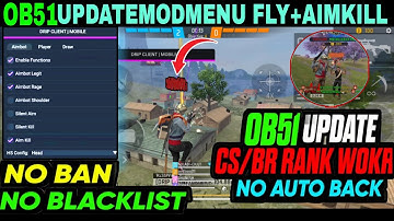 OB51 HACK ✅ DRIP CLIENT V1.9 MOD MENU FREE FIRE APK ALL SERVER 100% SAFE WORKING  | 💯✅