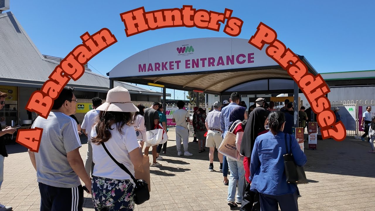Is this a Bargain Hunter's Paradise?  Vlog - CanningVale Sunday Market