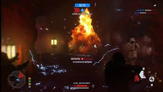 Two Death Troopers throwing sonic imploders down a hallway for 4 minutes
