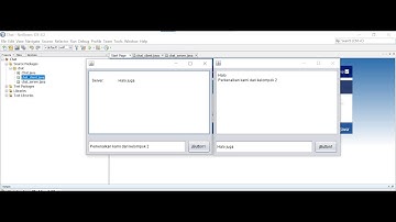 Implementasi Client Server Chatting Application Menggunakan NetBeans
