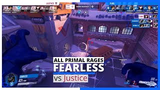 FEARLESS WINSTON - All the Primal Rages vs Justice - Summer Showdown | OWL Season 2021 Highlights