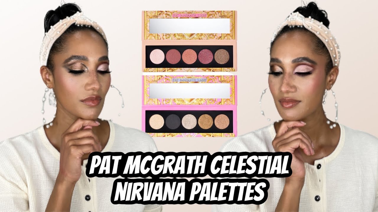 patmcgrath5600 CELESTIAL NIRVANA BRONZE BLISS & NUDE ALLURE PALETTES! YouTube