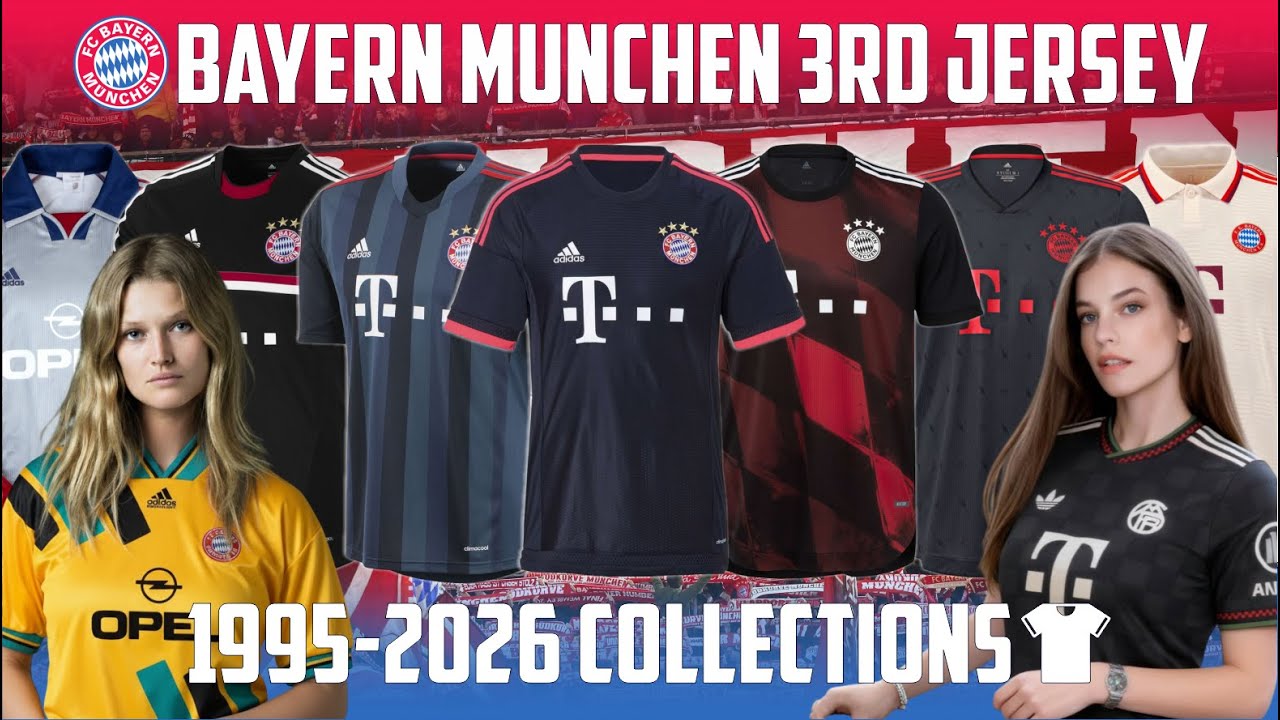 BAYERN MUNCHEN 3RD JERSEY COLLECTIONS [ 1995-2026 ]
