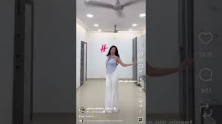 Found Asmita Adhikari's 💙 exact high-quality top and white bell-bottom trouser. 🥳✨#shorts
