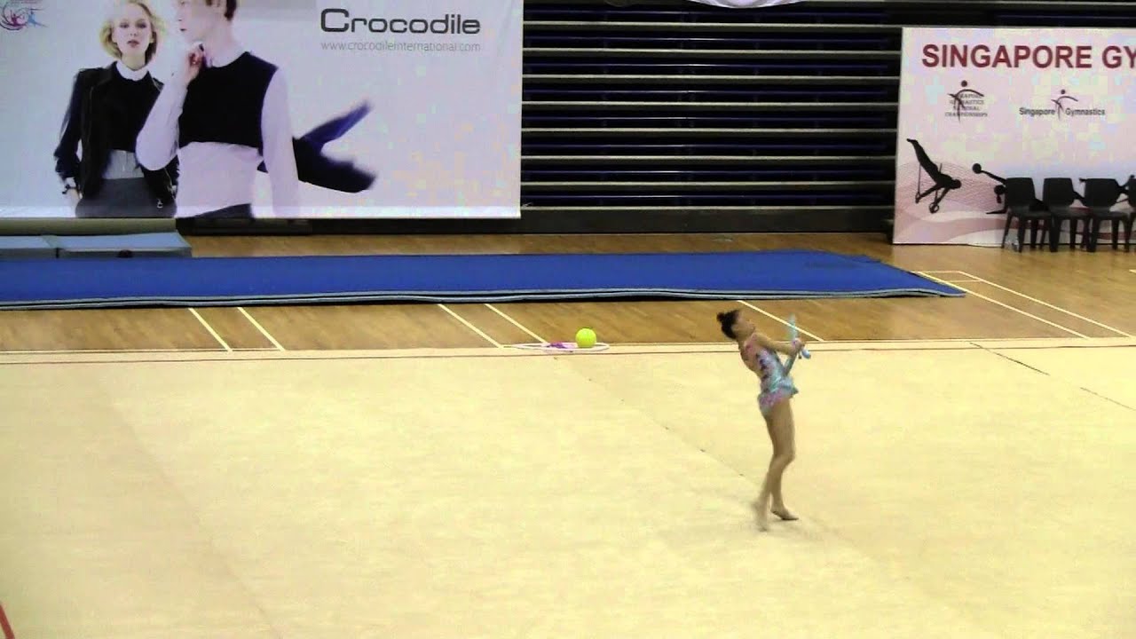 2013 Singapore Open Gymnastics Championships Rhythmic Gymnastics YouTube