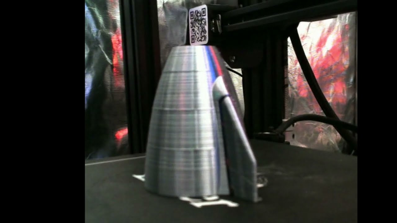 SpaceX SN 11 timelapse 3D print