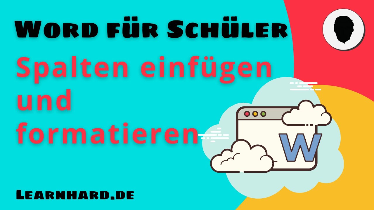Word für Schüler erklärt: Spalten einfügen und formatieren - YouTube