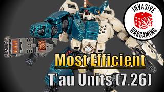 Most Efficient T'au Shooting Units | Warhammer 40k 11th Edition