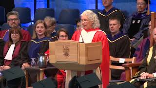 2018 Convocation Ceremony 2 Honorary Degree Recipient Rosalind Williams