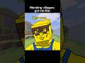 Mending villagers #minecraftshorts #memes #funny #fyp #gaming