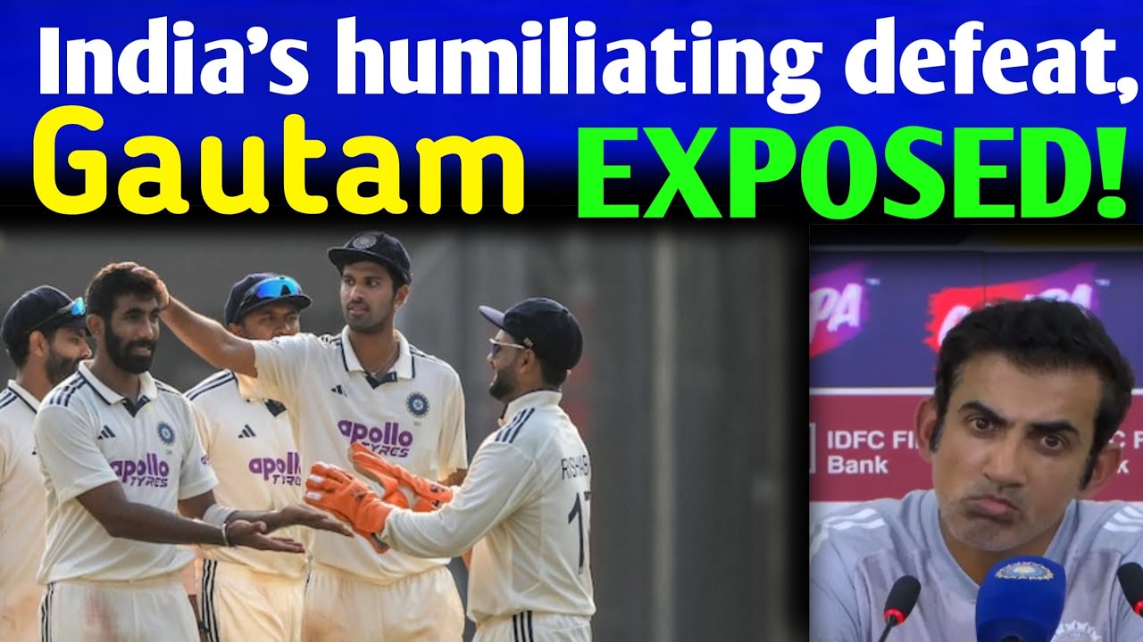 Ind Vs SA : Gautam Exposed ! India Test defeated Gautam Gambhir head coach 