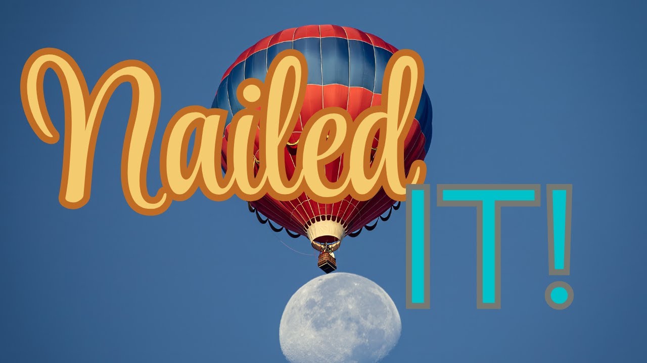 Как я сфотографировал воздушный шар на Луне