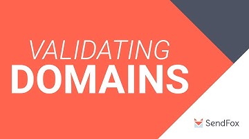 Validating Domains in SendFox | Send from my email address
