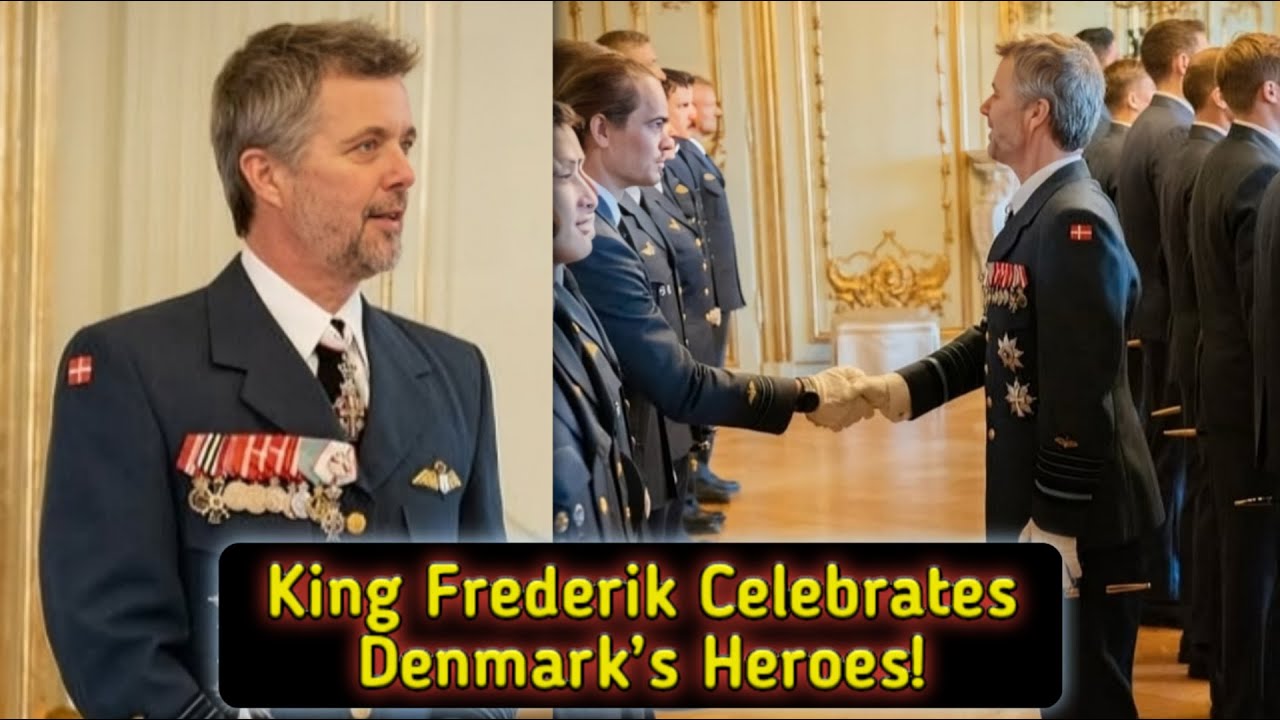 King Frederik Honors Denmark’s Heroes: A Proud Tradition!